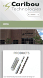 Mobile Screenshot of cariboutechnologies.com